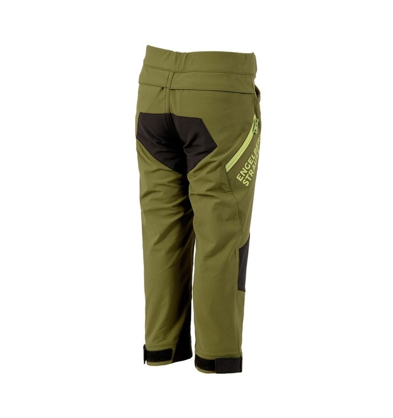 Broeken: Functionele broek e.s.trail, kinderen + jeneverbesgroen/limegroen 3