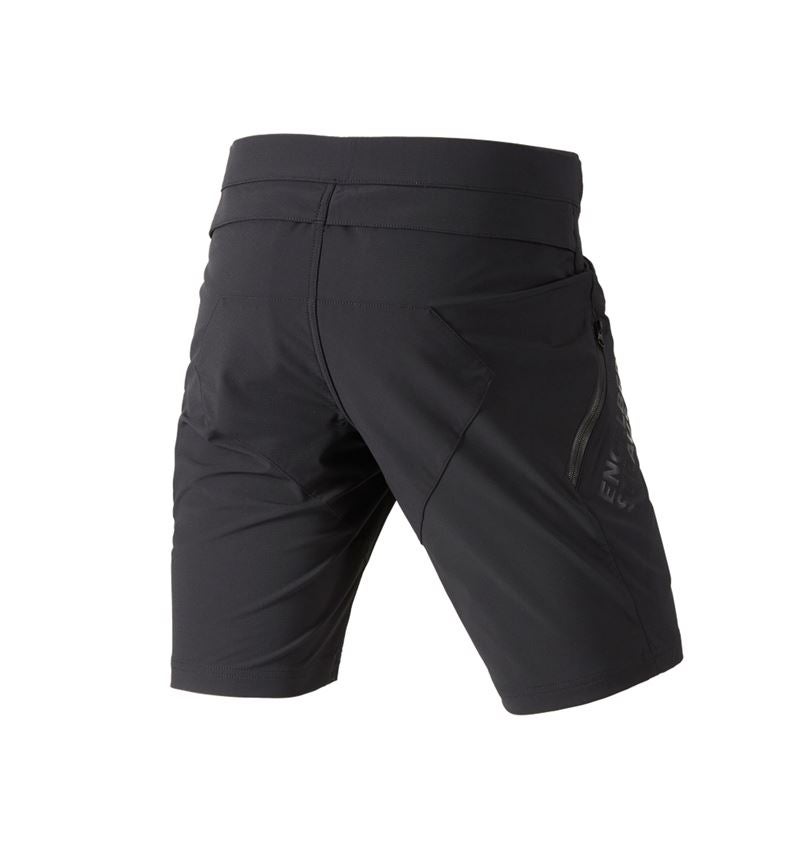 Werkbroeken: Functioneel short e.s.trail + zwart 4