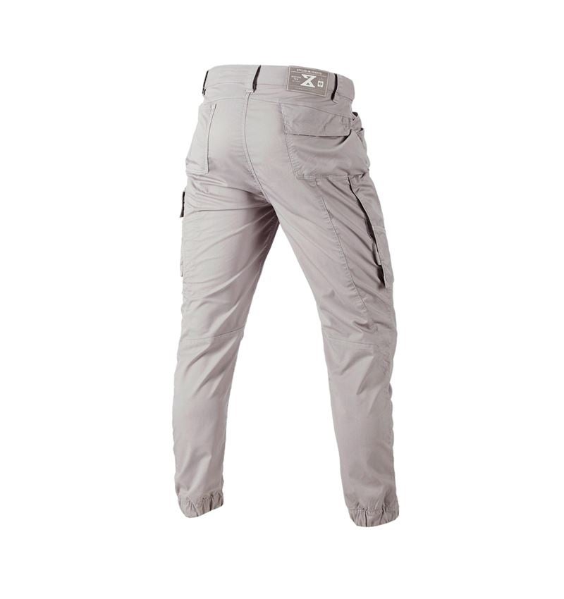 Werkbroeken: Cargobroek e.s.motion ten zomer + opaalgrijs 3