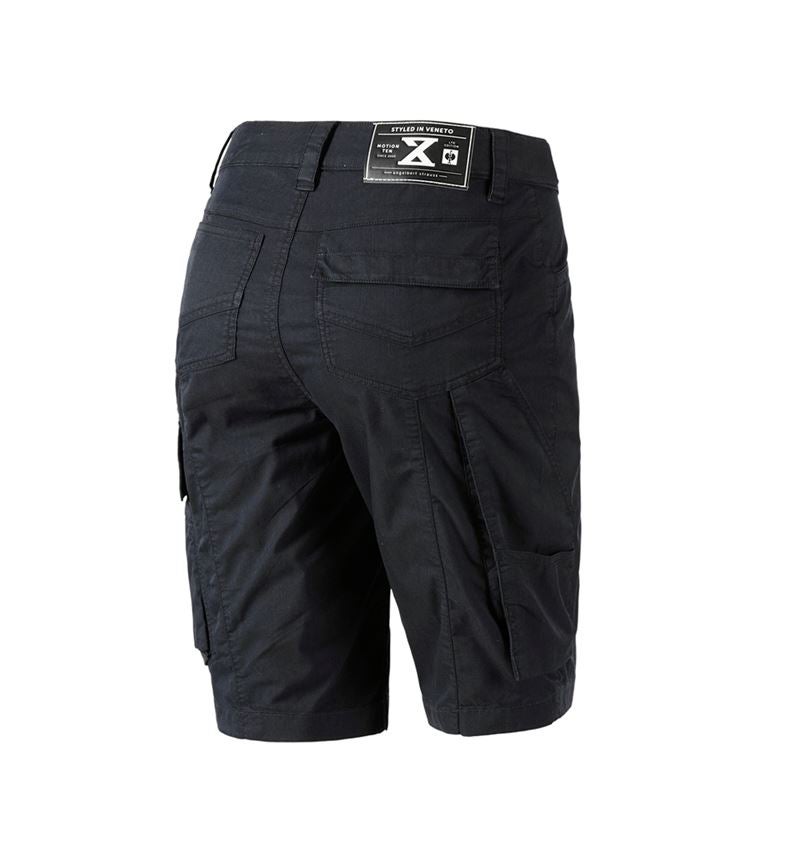 Werkbroeken: Cargoshort e.s.motion ten zomer,dames + zwart 3