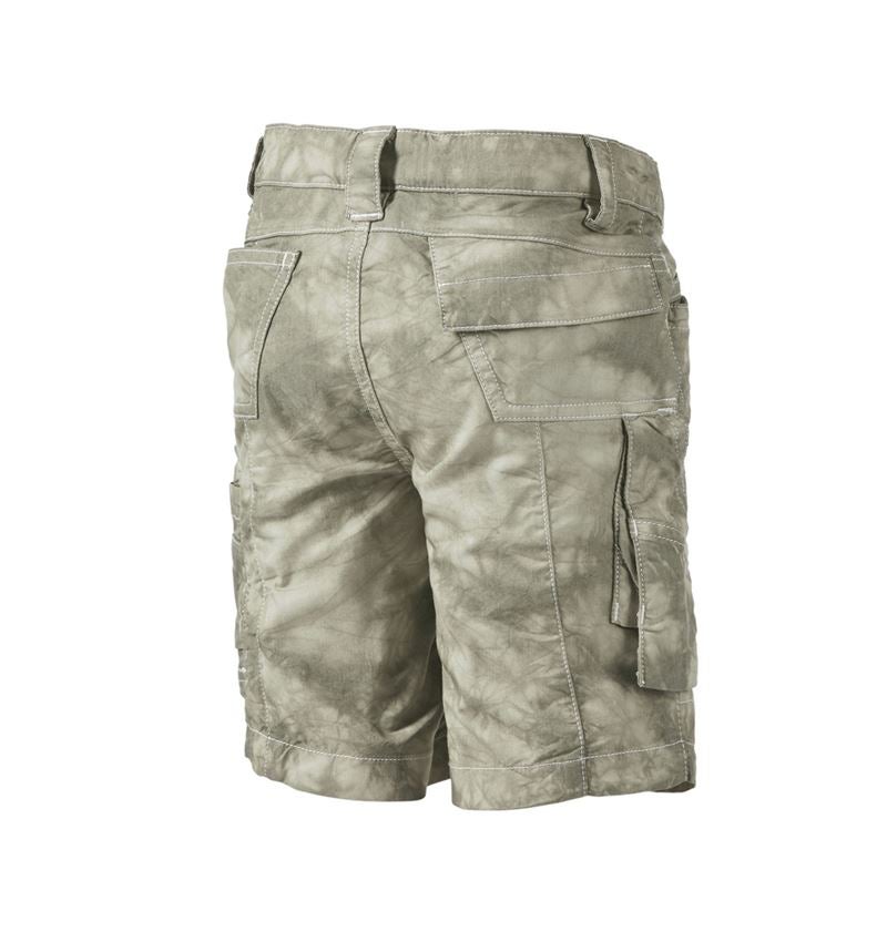 Shorts: Cargoshort e.s.motion ten zomer, kinderen + moerasgroen vintage 3