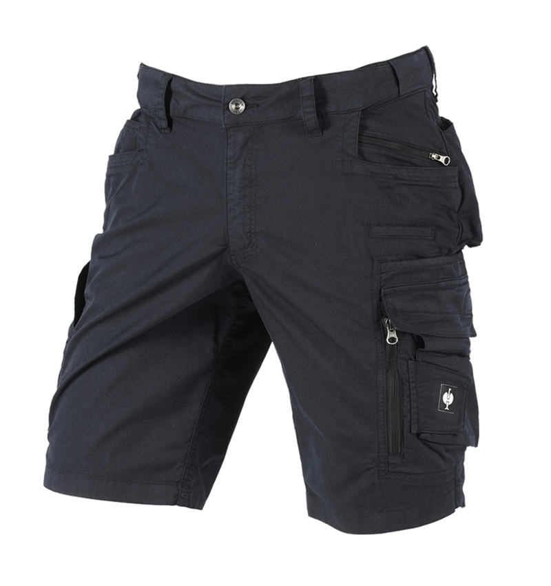 Werkbroeken: Cargoshort e.s.motion ten zomer + zwart 2
