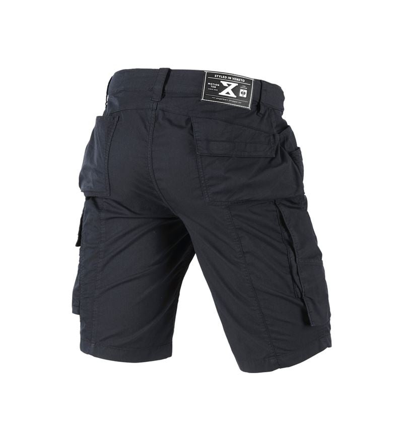 Werkbroeken: Cargoshort e.s.motion ten zomer + zwart 3