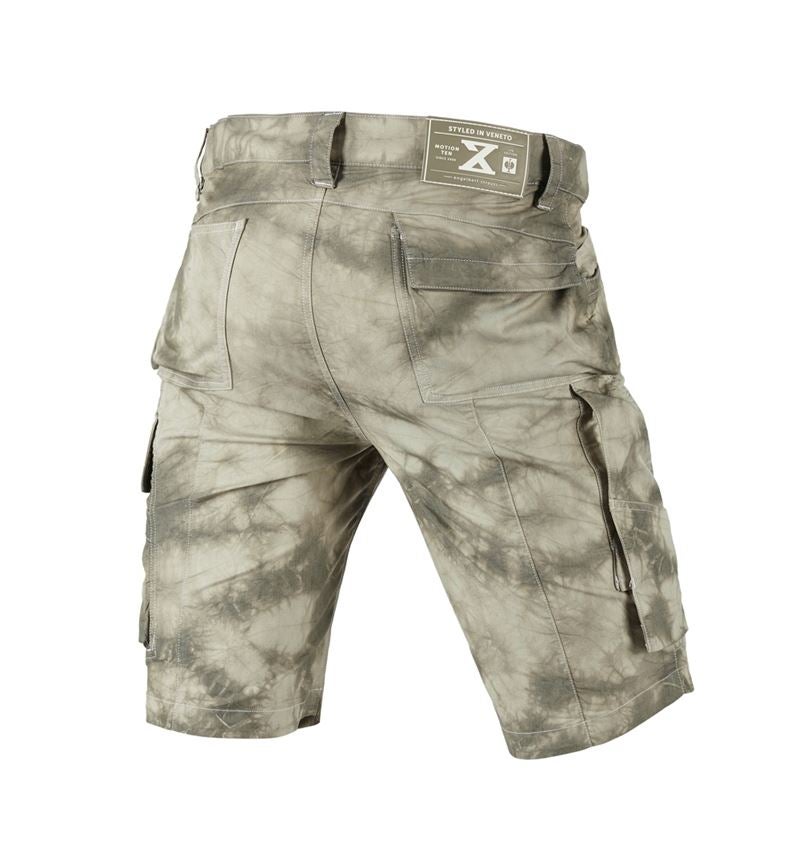 Werkbroeken: Cargoshort e.s.motion ten zomer + moerasgroen vintage 3