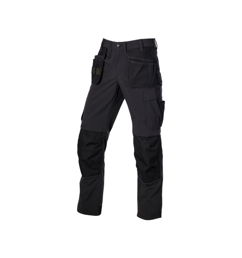 Werkbroeken: Stretch holster werkbroek e.s.line.core + zwart 4