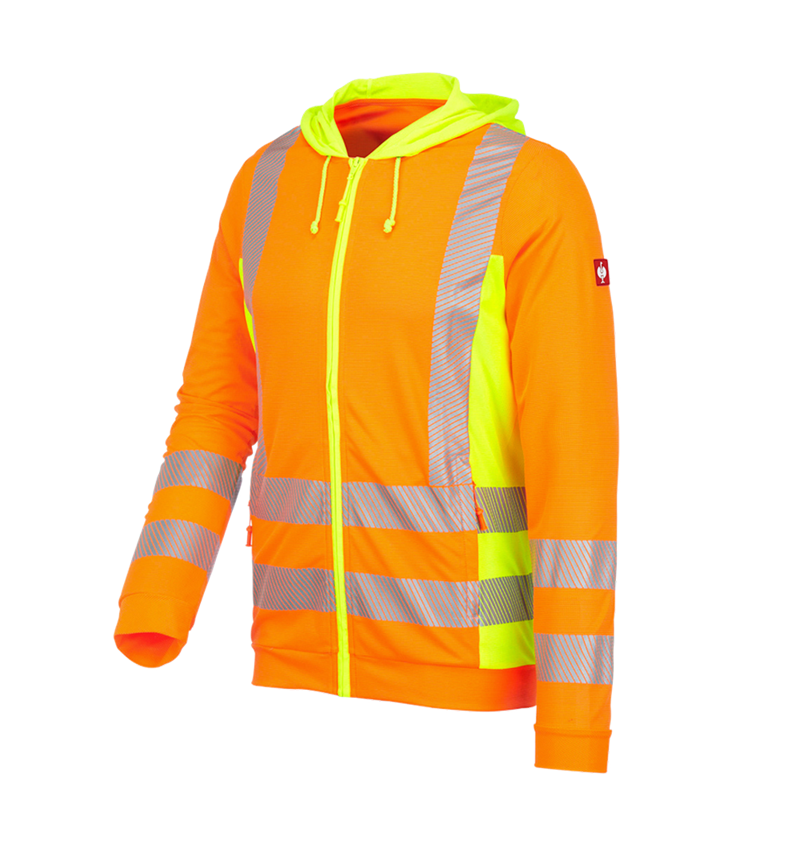 Onderwerpen: Function. veiligheids-capuchonjack e.s.motion 2020 + signaaloranje/signaalgeel 2
