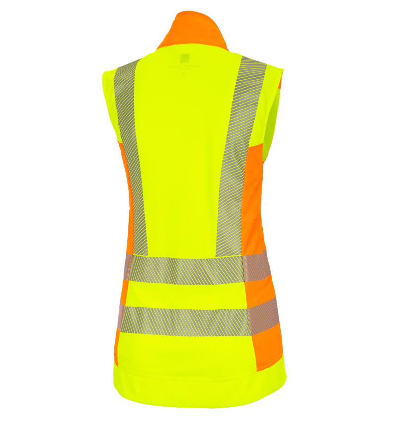Werkvesten: Funct. veiligheids vest e.s.motion 2020, dames + signaalgeel/signaaloranje 3