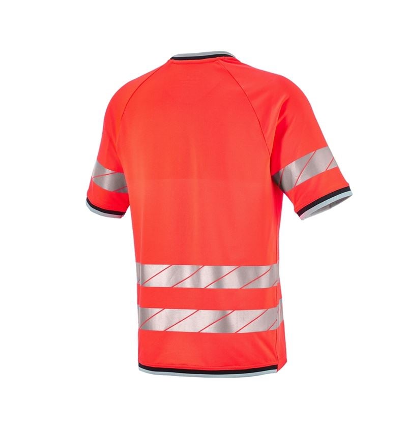 Onderwerpen: Functionele veiligheids-T-shirt e.s.ambition + signaalrood/zwart 7
