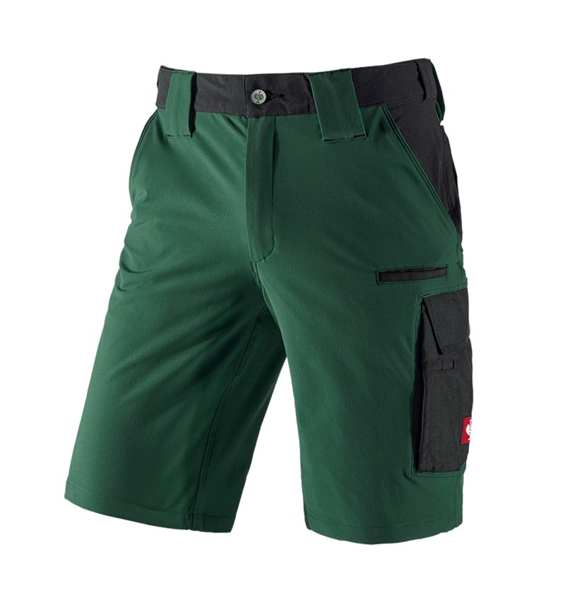 Werkbroeken: Functioneel short e.s.dynashield + groen/zwart 2