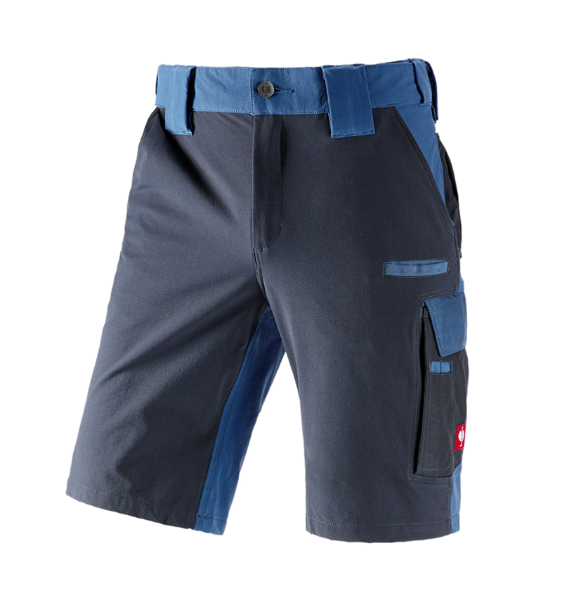 Werkbroeken: Functioneel short e.s.dynashield + kobalt/pacific