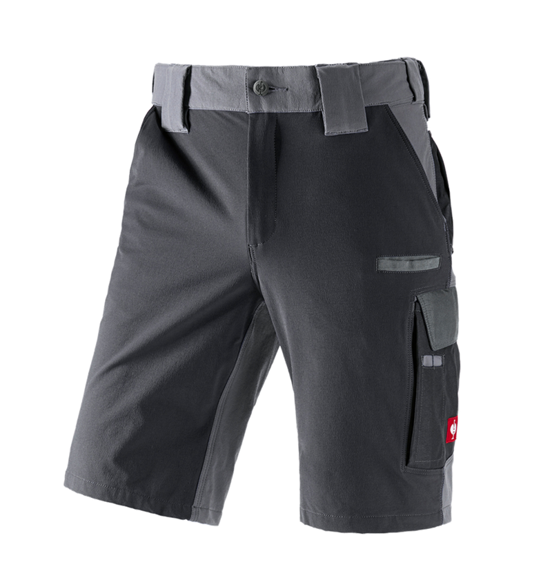 Werkbroeken: Functioneel short e.s.dynashield + cement/grafiet 1