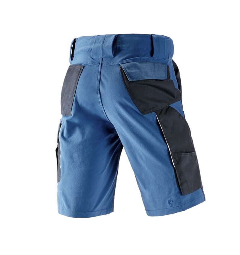 Werkbroeken: Functioneel short e.s.dynashield + kobalt/pacific 1