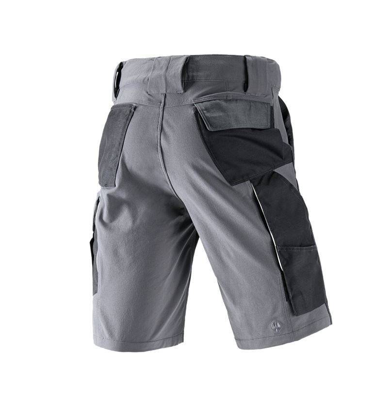 Werkbroeken: Functioneel short e.s.dynashield + cement/grafiet 2