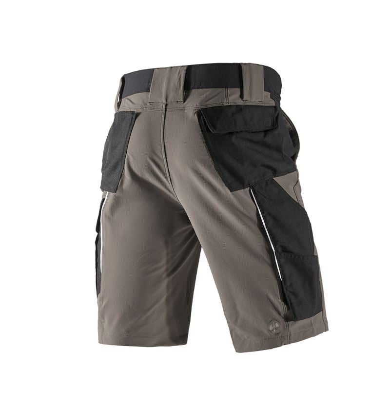 Werkbroeken: Functioneel short e.s.dynashield + steen/zwart 3