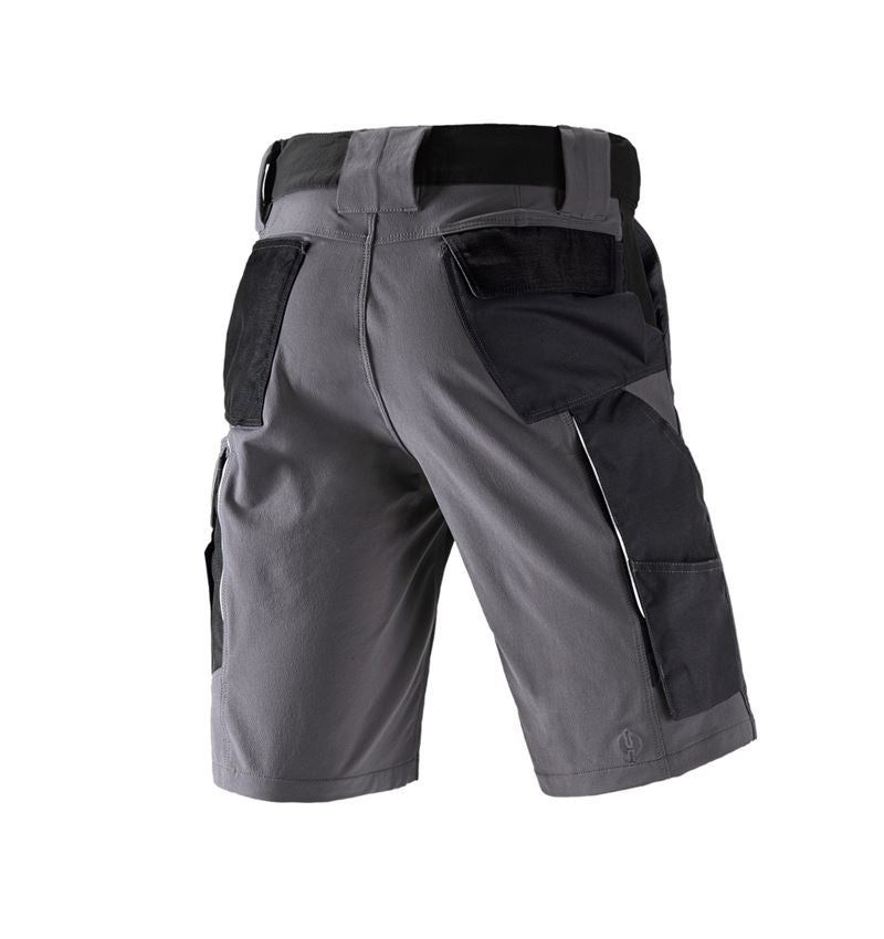 Werkbroeken: Functioneel short e.s.dynashield + cement/zwart 1
