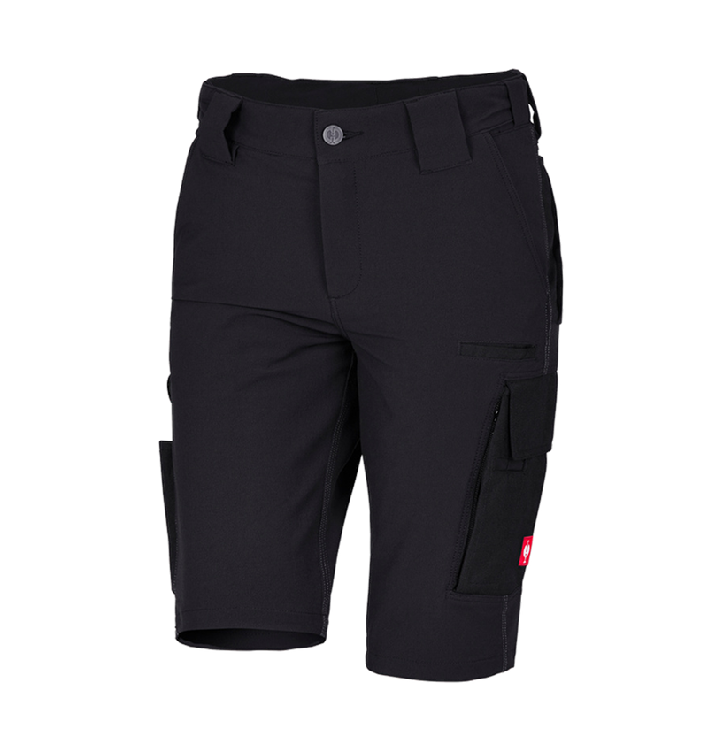Werkbroeken: Functioneel short e.s.dynashield, dames + zwart 2