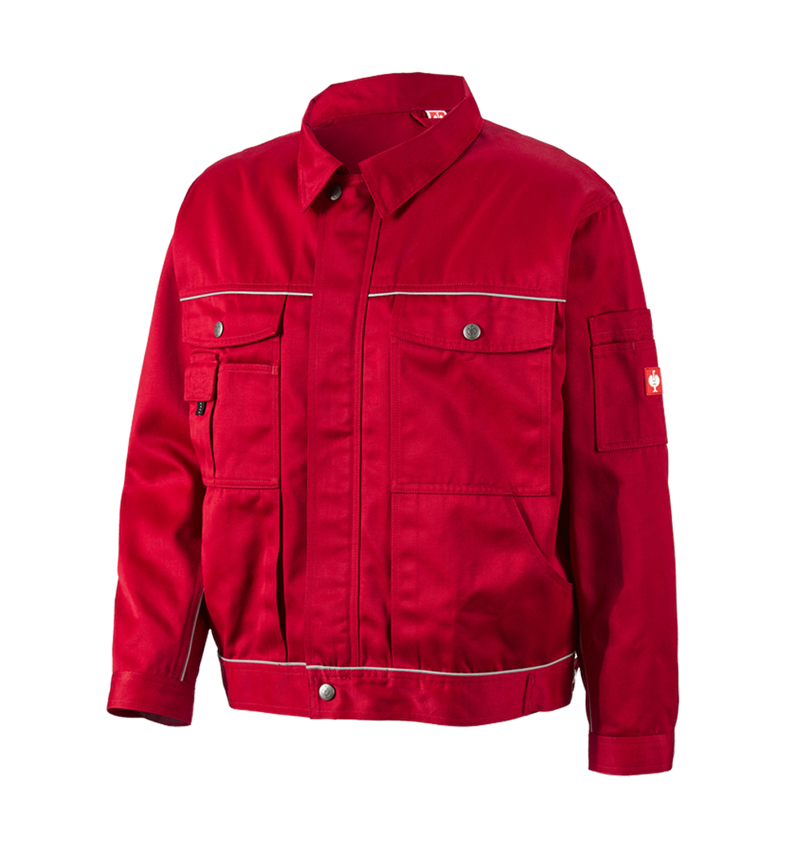 Werkjassen: Werkjack e.s.classic + rood 2