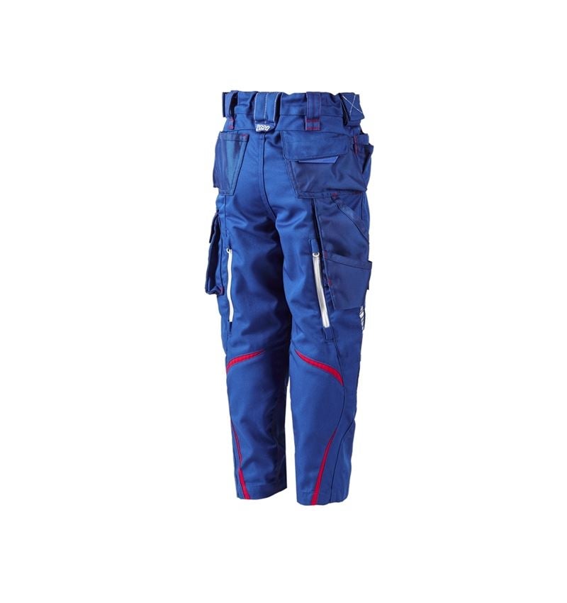 Broeken: Broek e.s.motion 2020, kinderen + korenblauw/vuurrood 3