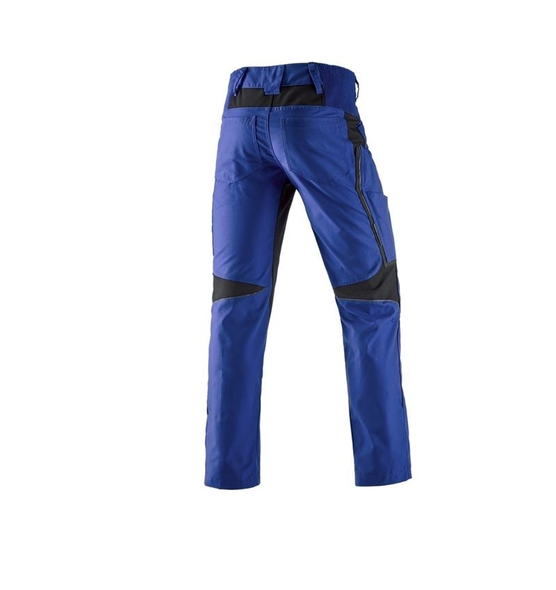 Werkbroeken: Werkbroek e.s.vision, heren + korenblauw/zwart 3