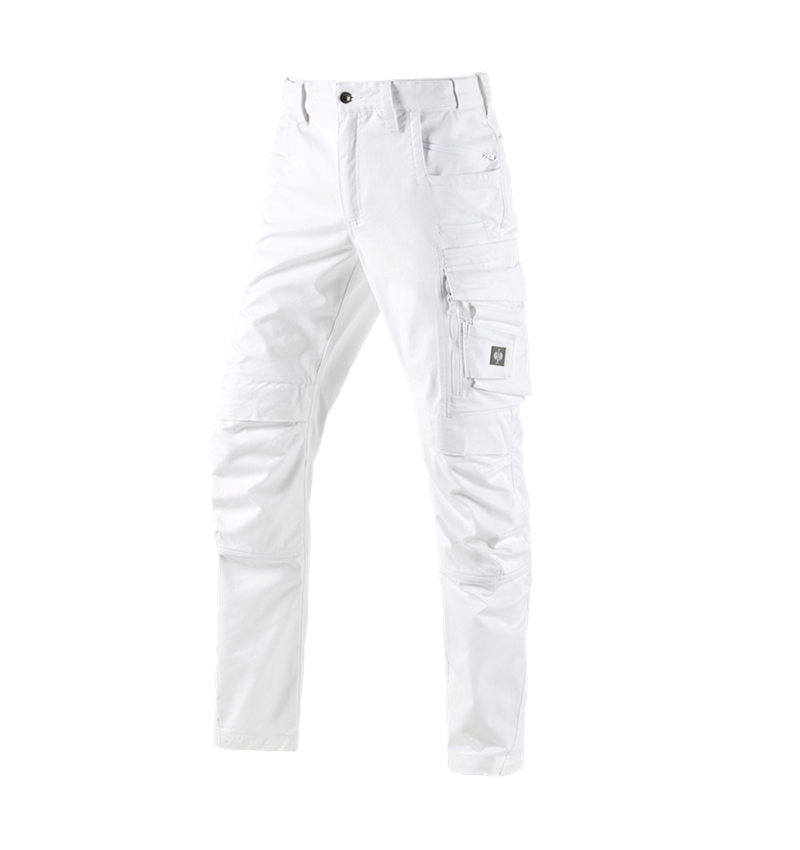 Werkbroeken: Werkbroek e.s.motion ten + wit 2