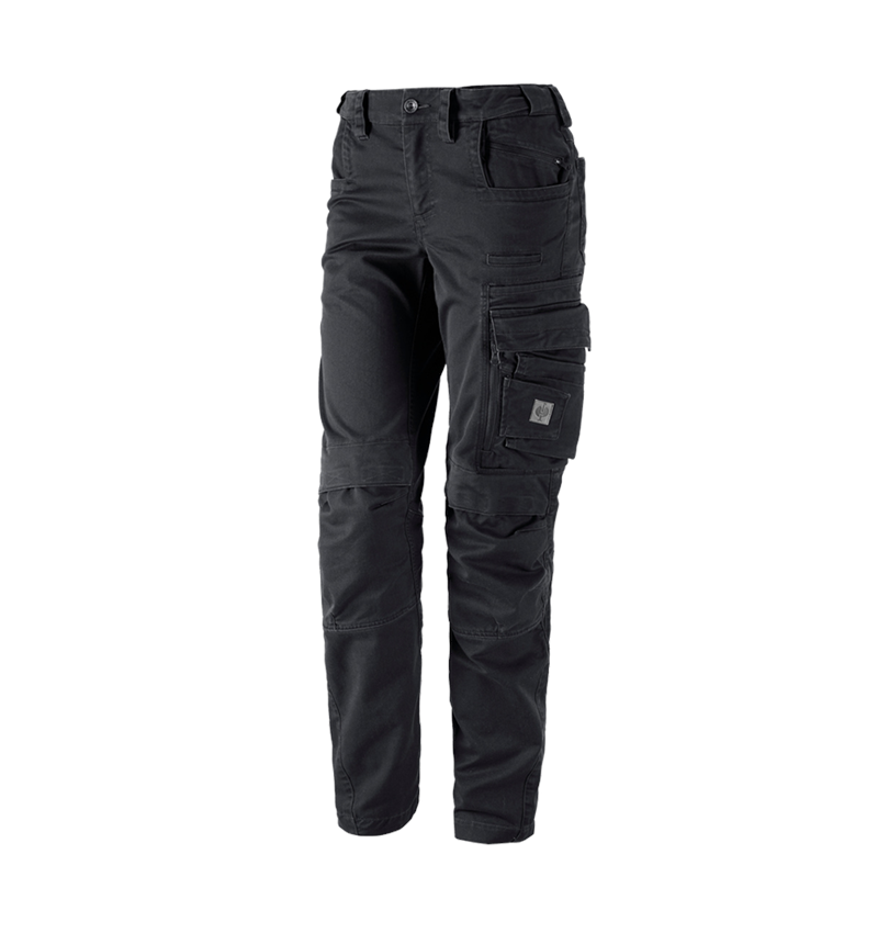 Werkbroeken: Werkbroek e.s.motion ten, dames + oxidezwart 2