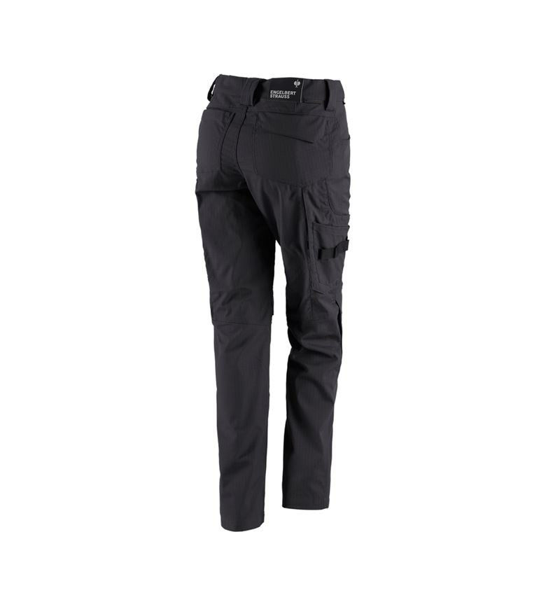 Werkbroeken: Werkbroek e.s.concrete solid, dames + zwart 3