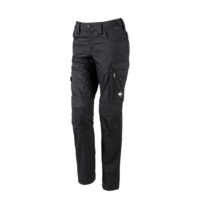 Werkbroeken: Werkbroek e.s.concrete light, dames + zwart 2