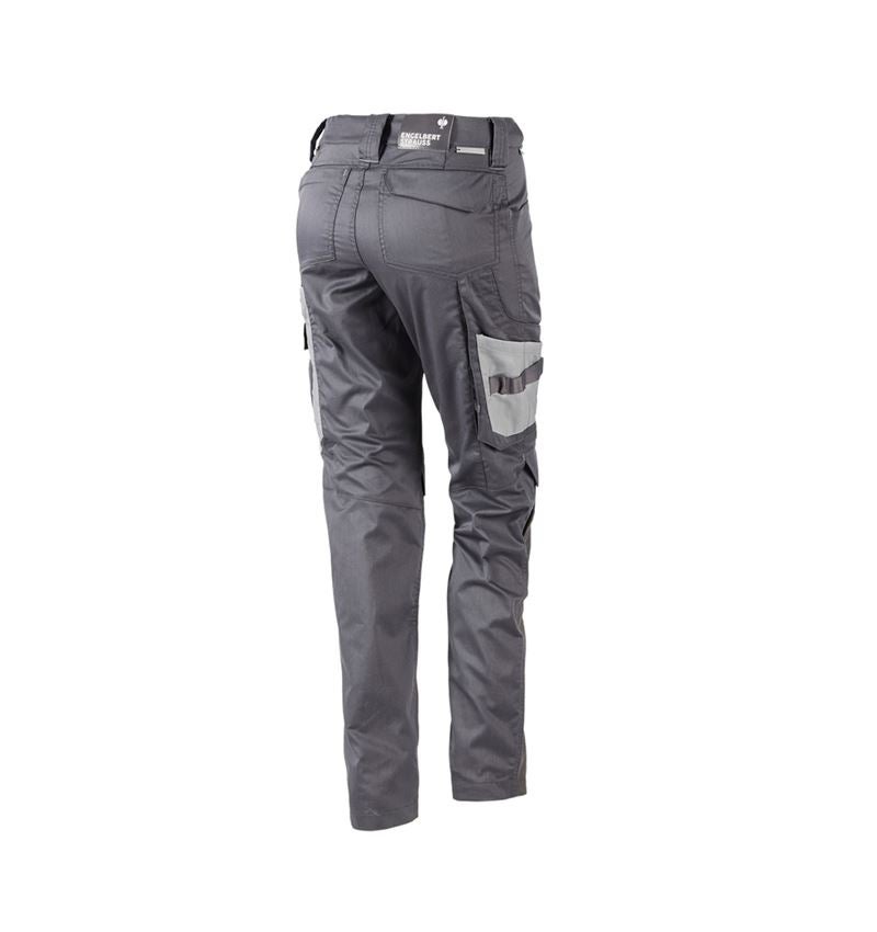 Werkbroeken: Werkbroek e.s.concrete light, dames + antraciet/parelgrijs 3