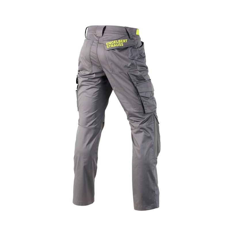 Werkbroeken: Werkbroek e.s.trail + bazaltgrijs/zuurgeel 3