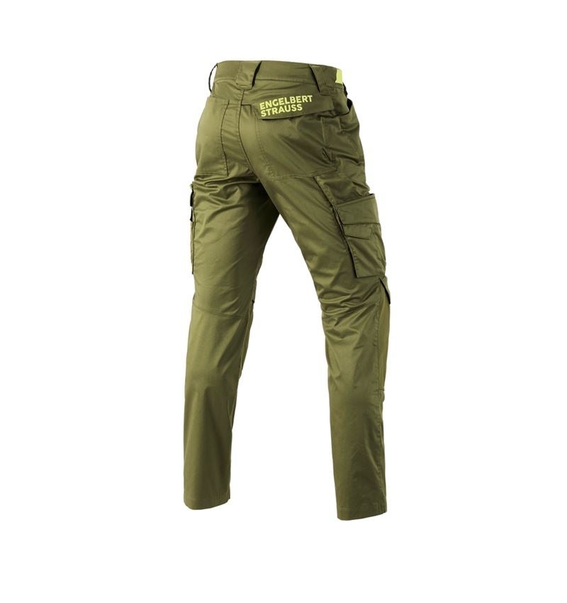 Werkbroeken: Werkbroek e.s.trail + jeneverbesgroen/limegroen 4