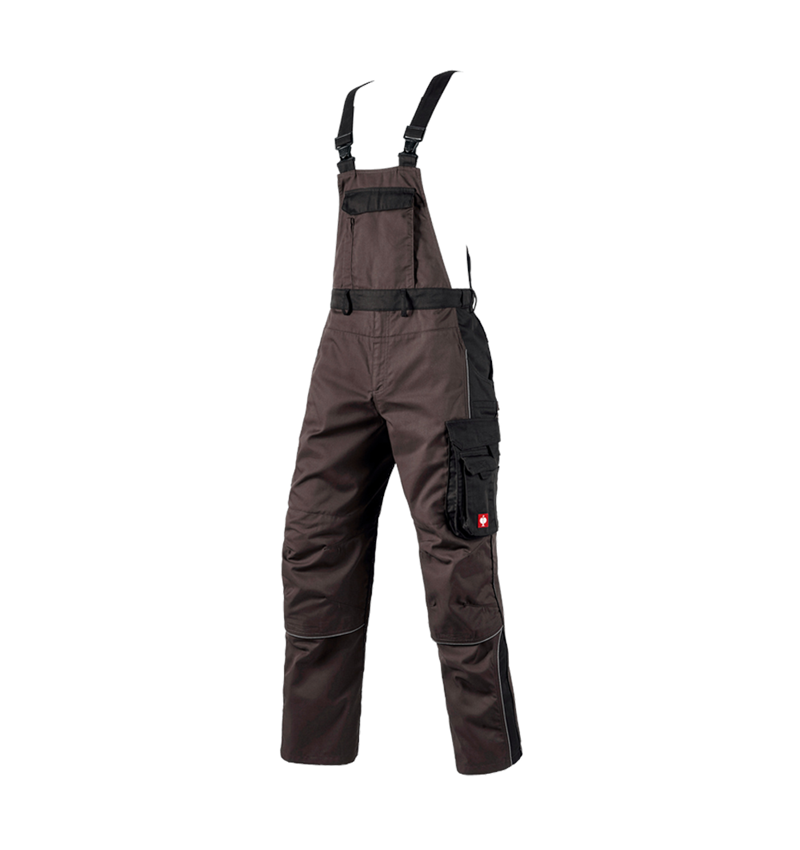 Werkbroeken: Tuinbroek e.s.active + bruin/zwart 2
