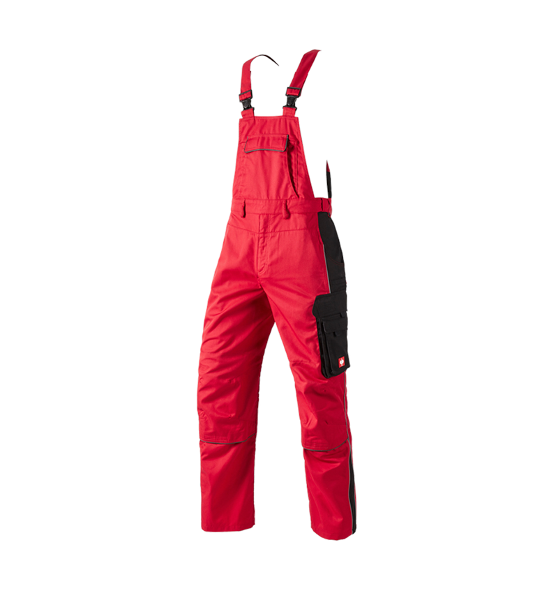Werkbroeken: Tuinbroek e.s.active + rood/zwart 2