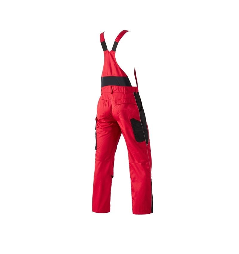 Werkbroeken: Tuinbroek e.s.active + rood/zwart 3