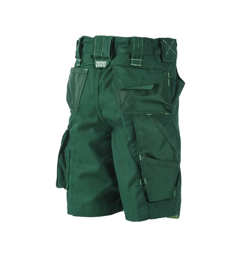 Shorts: Short e.s.motion 2020, kinderen + groen/zeegroen 3
