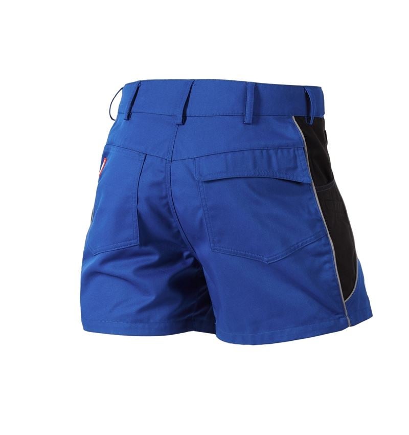 Werkbroeken: X-short e.s.active + korenblauw/zwart 3