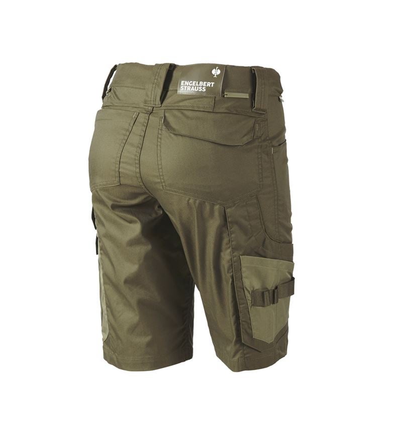 Onderwerpen: Short e.s.concrete light, dames + moddergroen/stipa-groen 3