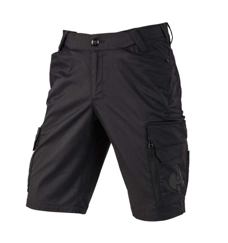 Werkbroeken: Short e.s.trail + zwart 2