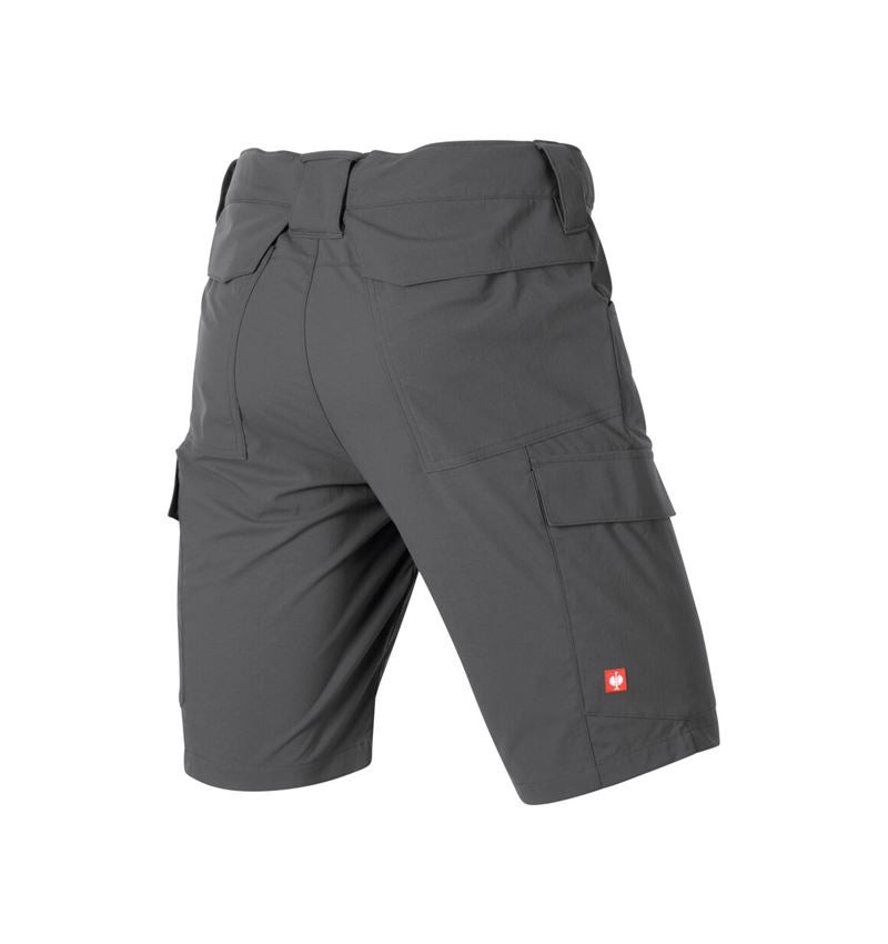 Werkbroeken: Short e.s.t:aktik light ripstop + carbongrijs 5