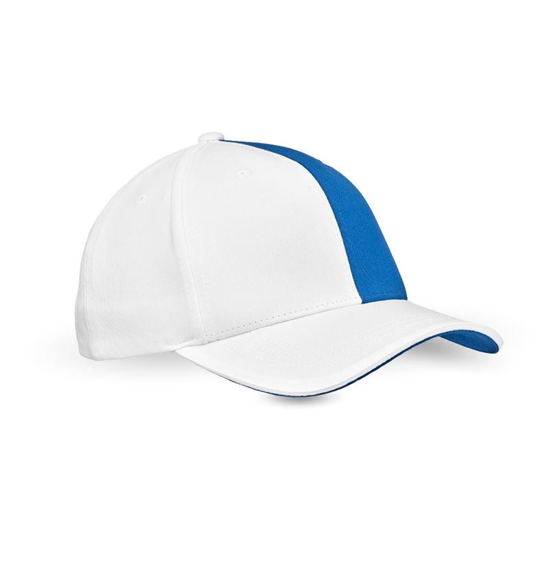 Accessoires: Cap e.s.motion 2020 + wit/gentiaanblauw