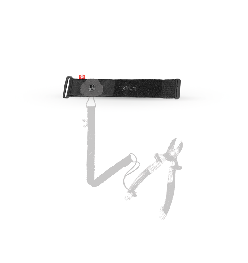 e.s.tool concept: Wrist band tool leash e.s.tool concept + zwart