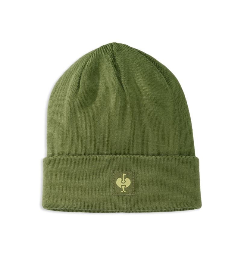 Accessoires: Gebreide muts e.s.iconic + berggroen