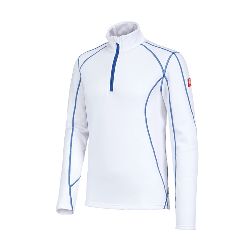 Bovenkleding: Schipperstrui thermo stretch e.s.motion 2020 + wit/gentiaanblauw 3