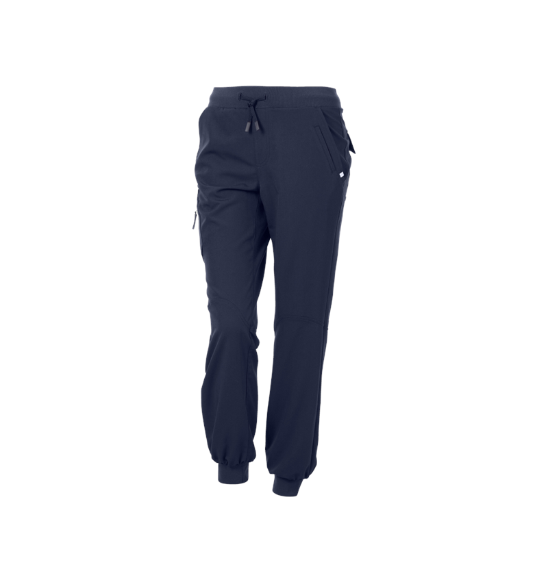 Werkbroeken: Pocket broek e.s.avida, dames + donkerblauw 4