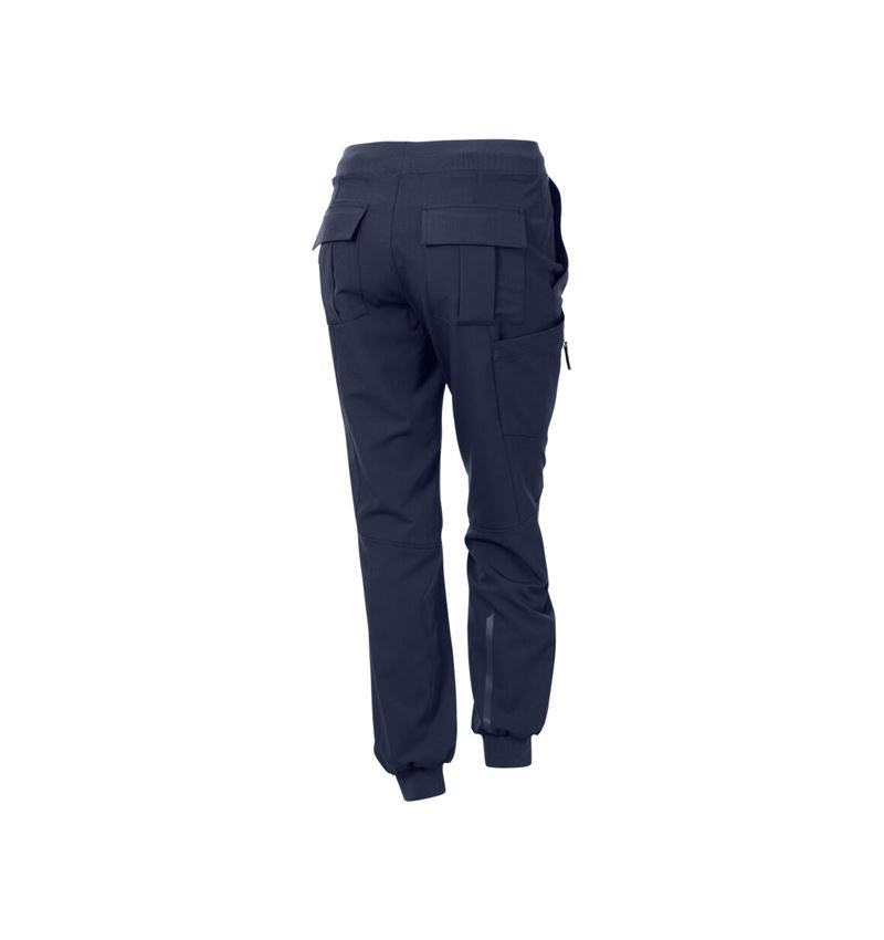 Werkbroeken: Pocket broek e.s.avida, dames + donkerblauw 5