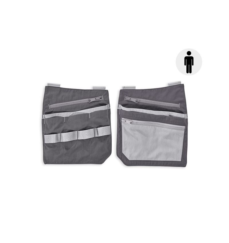 Accessoires: Gereedschapstassen e.s.concrete light + antraciet/parelgrijs