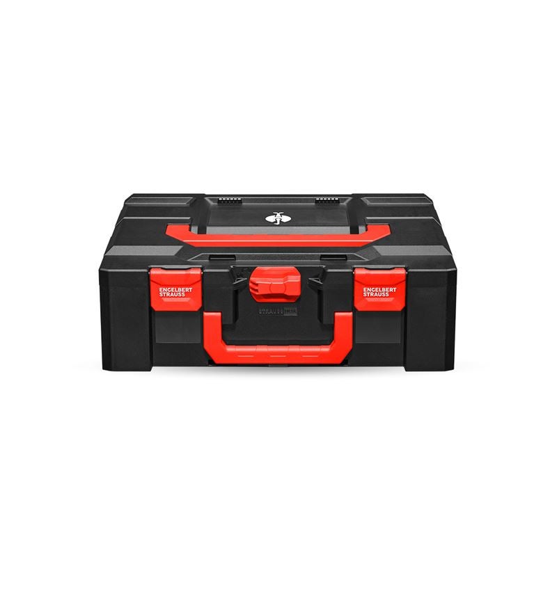 STRAUSSbox Systeem: STRAUSSbox 165 large + zwart/rood