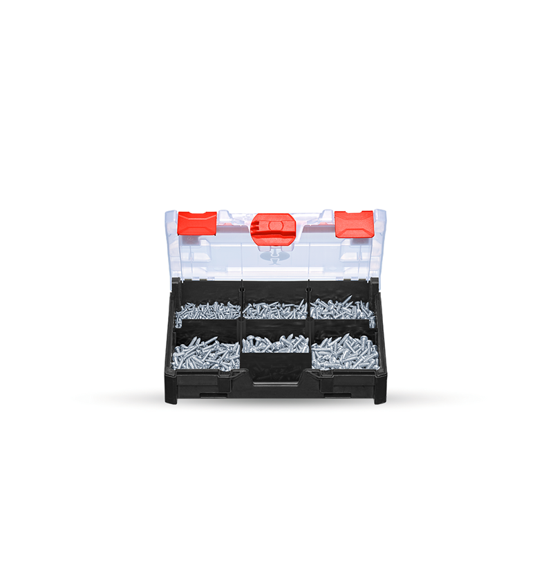 Schroeven: plaatschroeven met lenskop C-H DIN7981, STbox mini