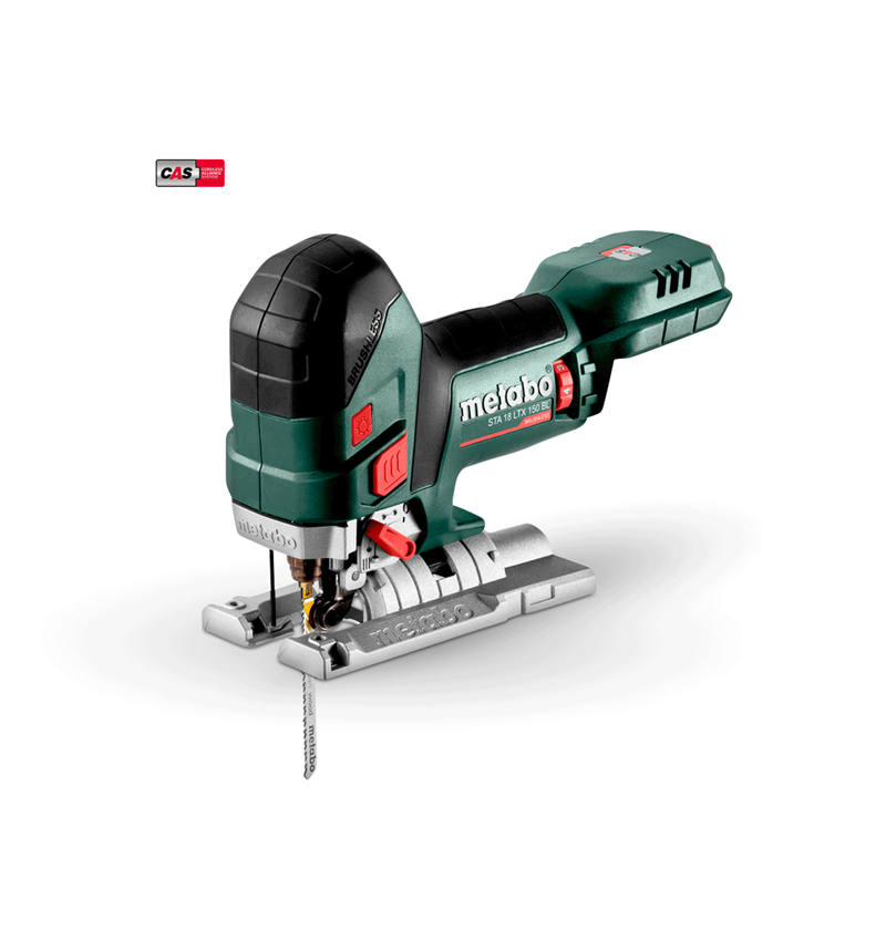 Elektrische gereedschappen: Metabo 18 V accu-decoupeerzaag STA 100 in metaBOX