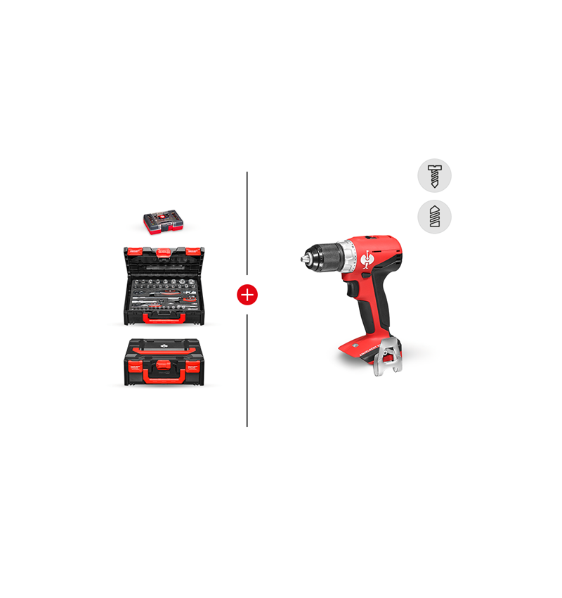 Elektrische gereedschappen: COMBISET 2 + 18,0 V accuschroefboormachine S