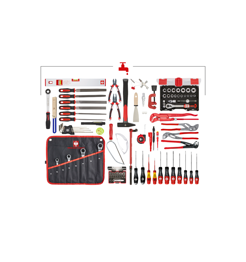 Gereedschapskoffers: Gereedschapsset sanitair